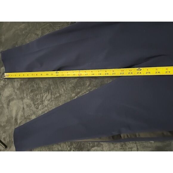 Asos Mens Navy Blue Dress Pants‎ Striped Size 32/30 - Picture 6 of 6